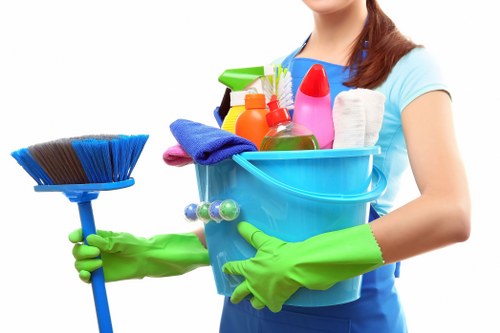 Person using an accessible website for carpet cleaning services in E11