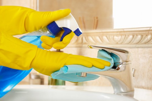 Detailed post-construction cleaning in an E11 property interior