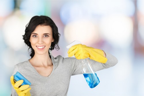 Kitchen cleaning service for a flat in E11