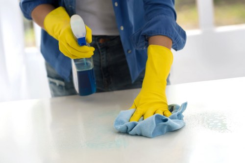 Kitchen and bathroom cleaning in an E11 property